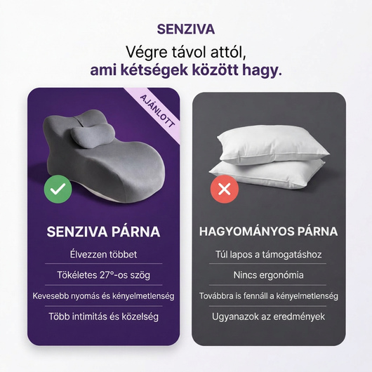 Senziva™ Párna Intim Pillanatokhoz